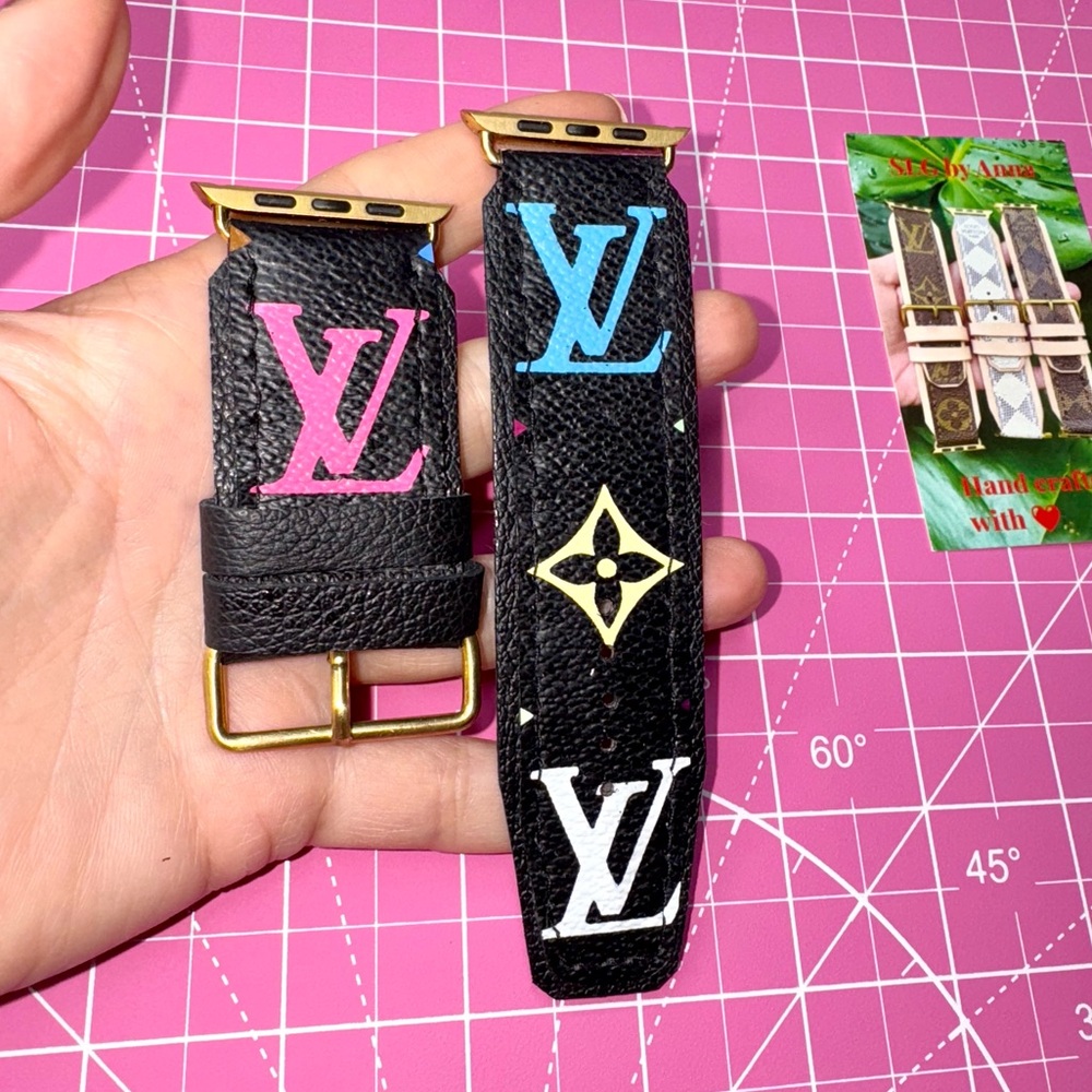 🩷 Black Murakami Multicolor Apple Watch band